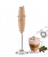 ($29) Zulay Powerful Milk Frother Handheld Foam