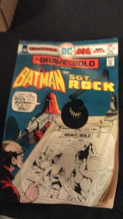 Batman and sgt Rock comic book