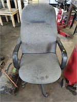 Office chair, adjustable - well used