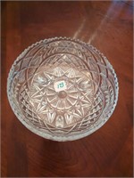 Crystal footed bowl