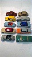 10 ASSORTED DINKY CARS