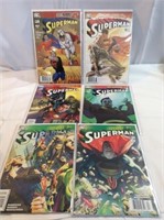 Lot of 6  Superman comic books