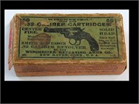 .32CAL. WINCHESTER AMMO BOX ONLY
