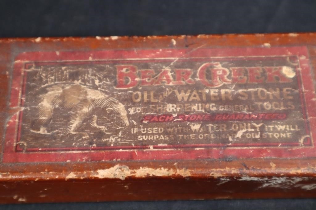 Bear creek oil waterstone sharpening stone