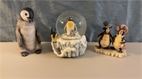 Penguin Snow Globe with Others
