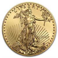 2021 1/2 Oz American Gold Eagle Coin Bu (type 1)