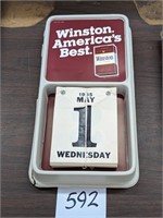Winston Cigarettes 1985 Calendar