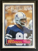 1983 TOPPS NFL FOOTBALL "DREW PEARSON" NO. 51 PI