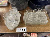 STAMPED GLASS PLATTERS, SERVING TRAYS AND MORE