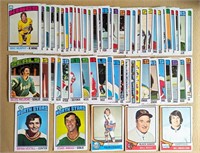 1974-76 Topps Hockey Card Lot Collection