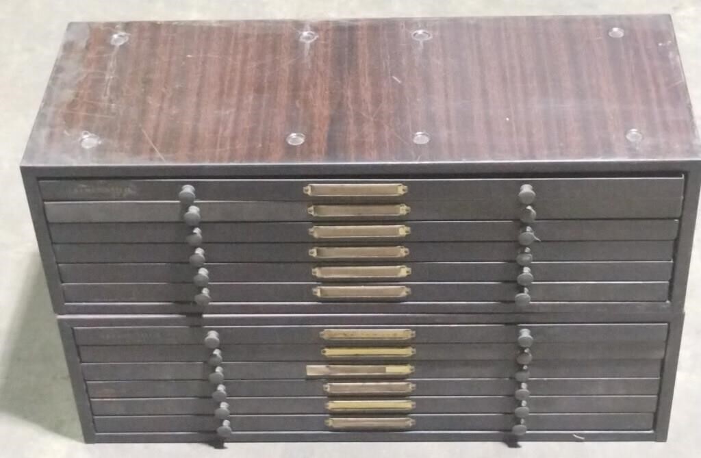 (E) C&E Marshall Co 6" Drawer in each Metal