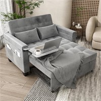 3 in 1 Convertible Sofa Bed, Modern Futon Pull Out
