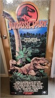 Jurassic Park Movie Cardboard Floor Sign