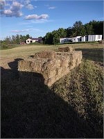 HAY SQUARE BALES LOT QTY 51