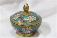 A Chinese Cloisonne Trinket Box