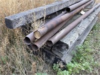 8 Railroad Ties, Assorted Pipe
