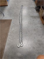 12' double hook log chain