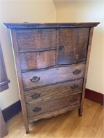 Antique dresser- bottom drawers need