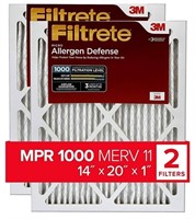 Filtrete 14x20x1 AC Furnace Air Filter, MERV 11,