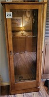 Gun cabinet 63" t x 24" w x 11" d w/ keys