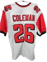 Atlanta Falcons Tevin Coleman Autographed Jersey