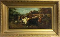 19TH C. ENGLISH OIL ON CANVAS