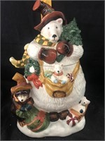 Christmas cookie jar