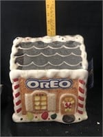 Oreo house cookie jar