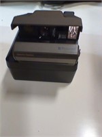 Polaroid camera with case