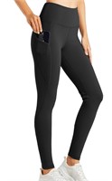 ($59) Willit Women's Fleece Lined Leggings,Size:M