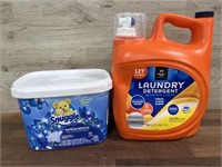 196oz members mark laundry detergent & 115ct