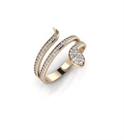 14K YELLOW GOLD 2.00CT DIAMOND RING