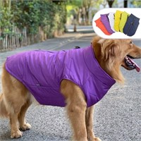 Cotton Dog Vest  XXXL Purple -80lbs