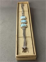 Sterling Silver Turquoise Bracelet