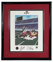 Looney Tunes Tampa Bay Buccaneers  LE Signed Art