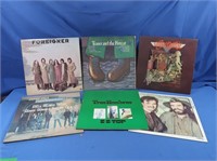 Classic LPs-ZZ Top, Aerosmith, Foreigner, Stills