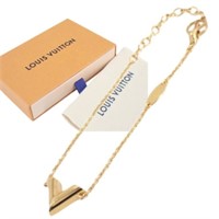 Louis Vuitton V Chain Bracelet
