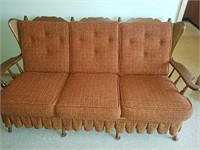 Maple early American style couch