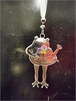 New - 3 Frog Ornament w/ cute sayings