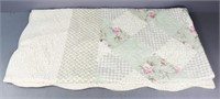 Sz King Quilted Bed Cover