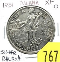 1931 Panama balboa, silver