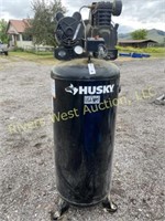 Husky 60 gallon 3.2 hp upright air compressor.