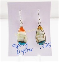 Earrings Spiny Oyster, Sterling Silver