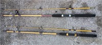 Eagle Claw and Abu Garcia rods 6.5 ft