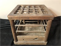 Far East  Antique Wooden Hibachi Stand