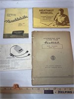 Lot of HEATHKIT Owner Manuals