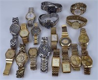 COLLECTION OF MEN'S SEIKO WATCHES
