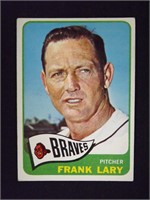 1965 TOPPS #127 FRANK LARY MILWAUKEE BRAVES