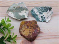 MIXED LOT ROCK STONE LAPIDARY SPECIMEN