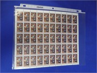 Sheet Of Canada 6 Cent Stamps
